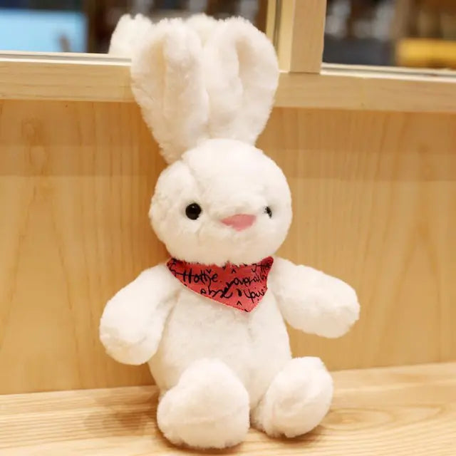 Cute Long-Eared Cartoon Plush Rabbit Toy