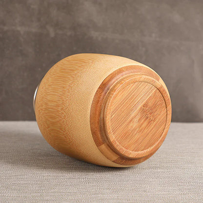 Bamboo Tea Canister and Tea Awakening Box