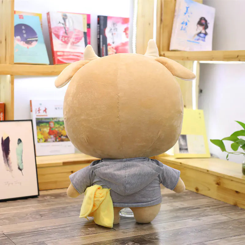 Plush Cow Doll - Stuffed Toy Figure