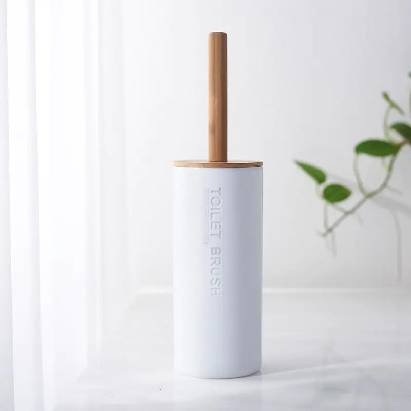 Bamboo Toothbrush Holder and Bathroom Accessories Set
