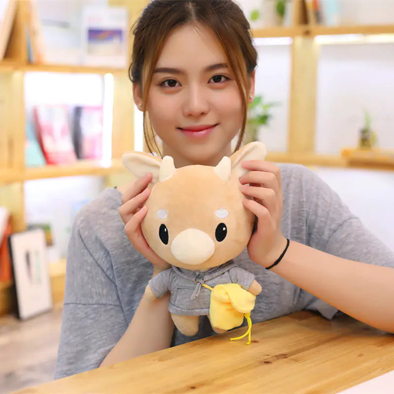 Plush Cow Doll - Stuffed Toy Figure