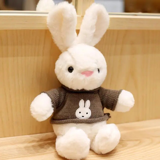 Cute Long-Eared Cartoon Plush Rabbit Toy