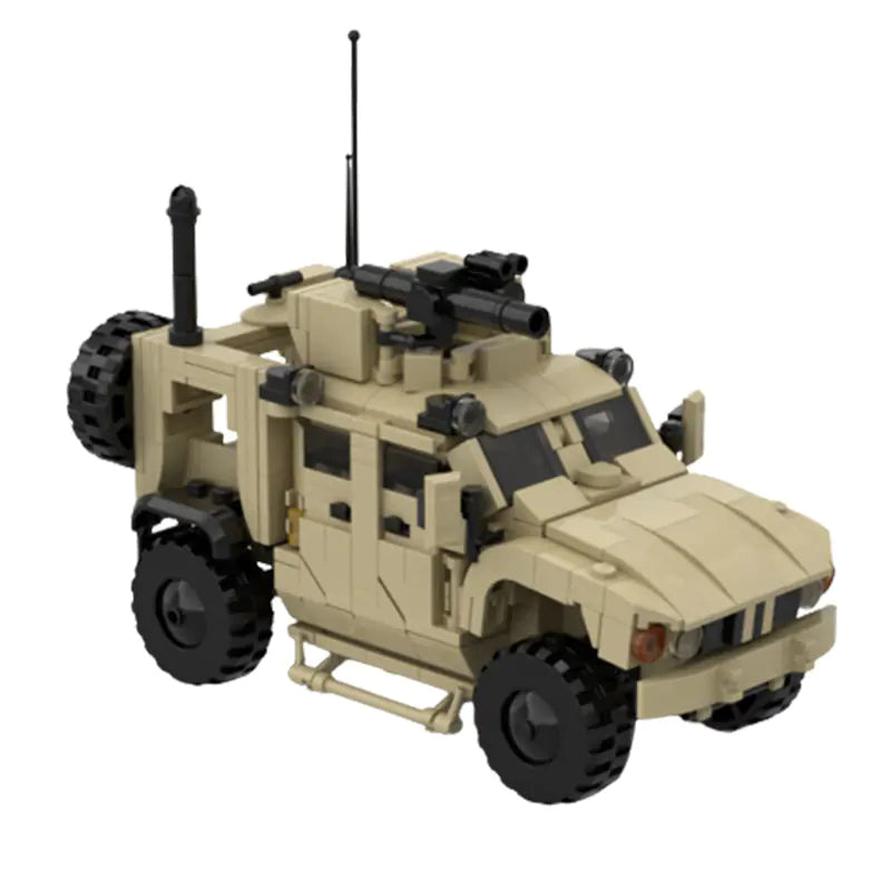 Cross-Border Compatible LEGO MOC-150189 Military Vehicle